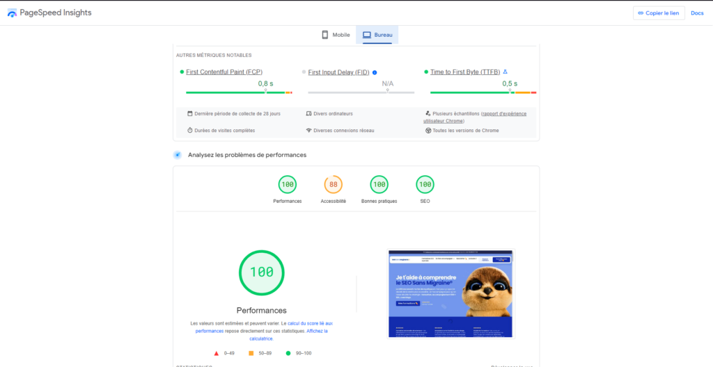 page-speed-insight-vitesse-chargement